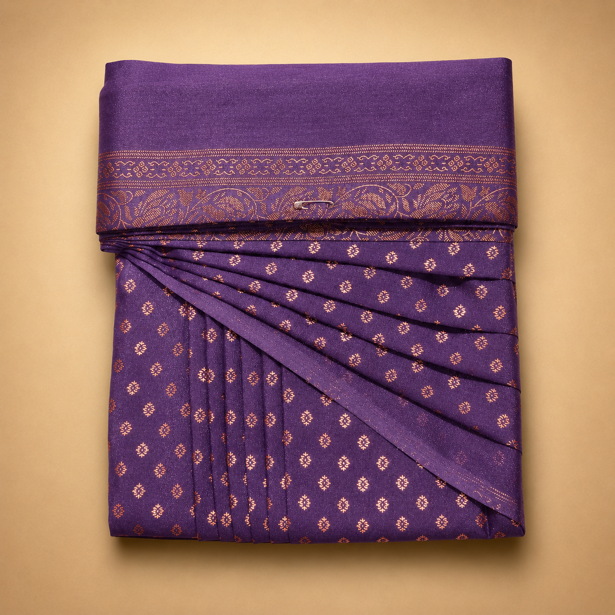 Box Pleat Saree 10